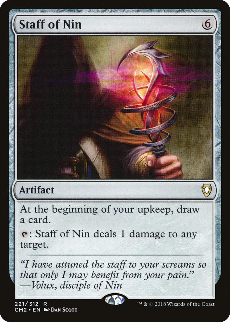 Staff of Nin (CM2-221)  - Commander Anthology Volume II