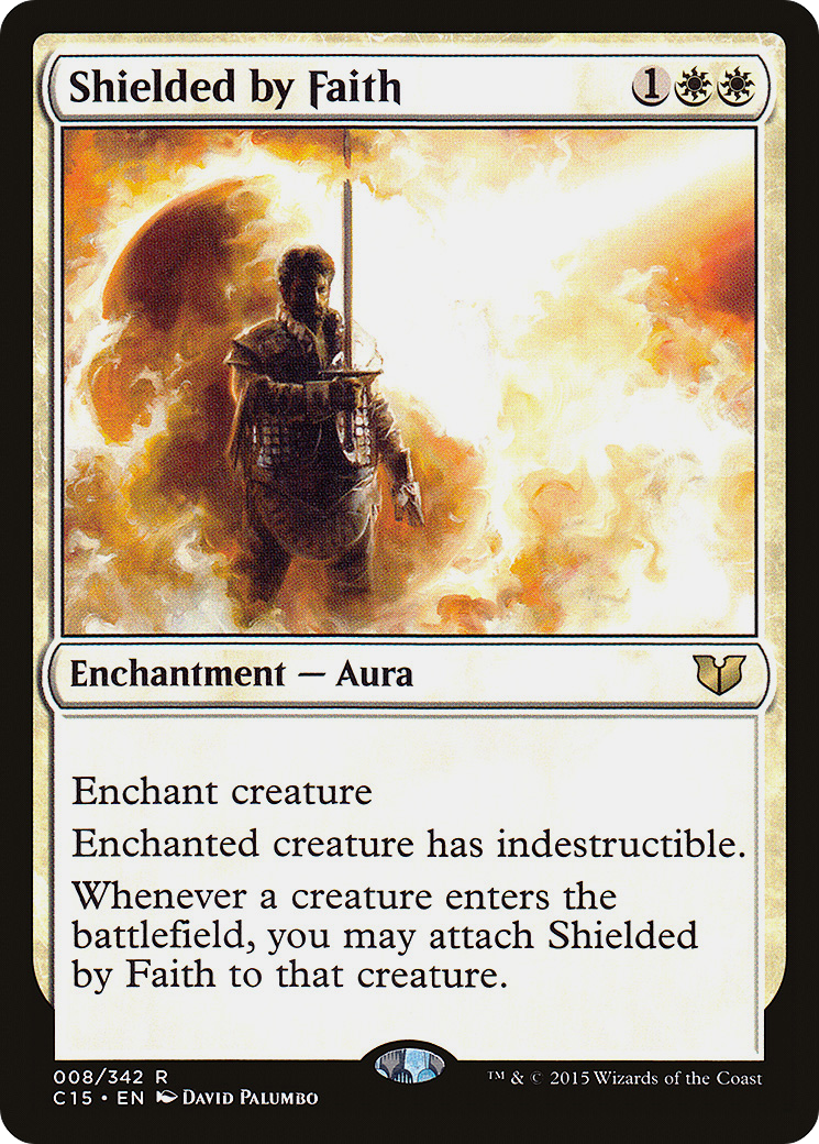 Shielded by Faith (C15-008)  - Commander 2015