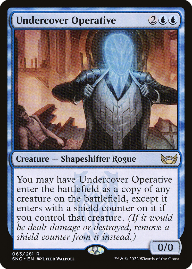 Undercover Operative (SNC-063)  Foil - Streets of New Capenna