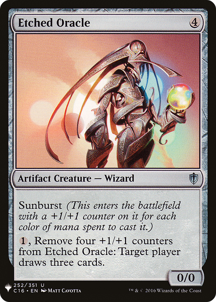 Etched Oracle (LIST-252)  - The List