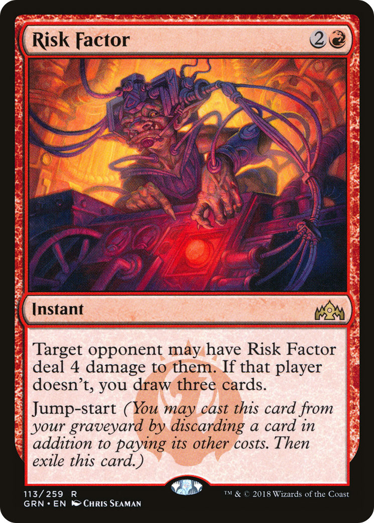 Risk Factor (GRN-113)  - Guilds of Ravnica