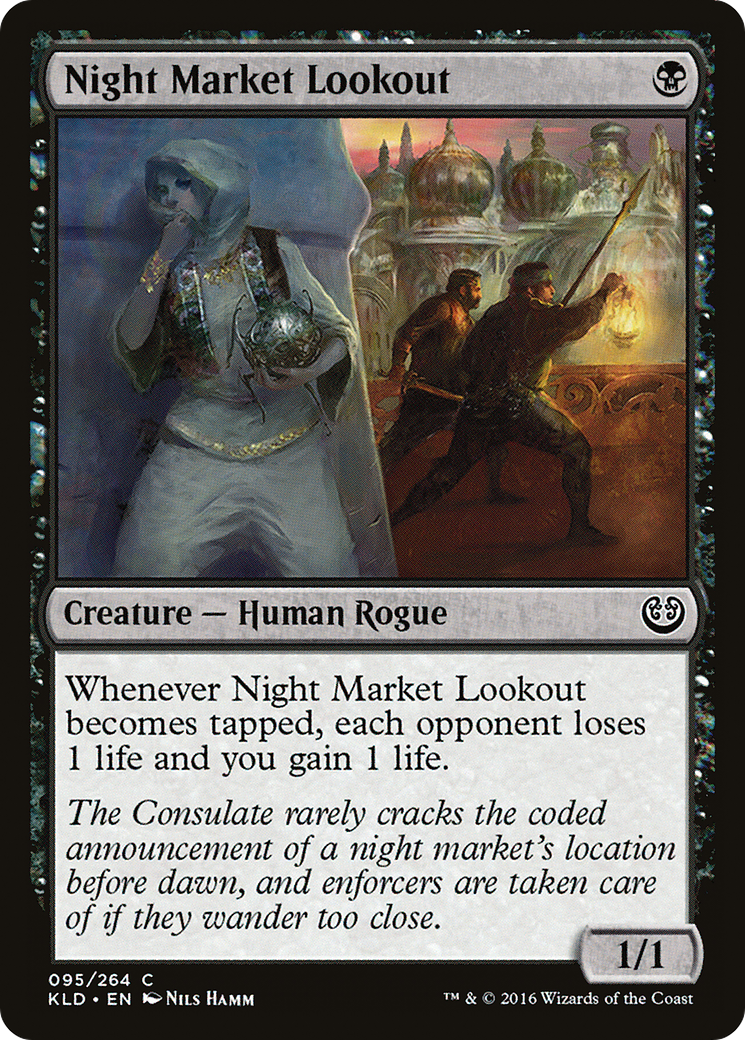 Night Market Lookout (KLD-095)  Foil - Kaladesh