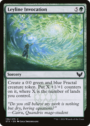 Leyline Invocation (STX-136)  - Strixhaven: School of Mages