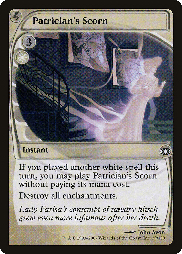 Patrician's Scorn (FUT-029)  - Future Sight