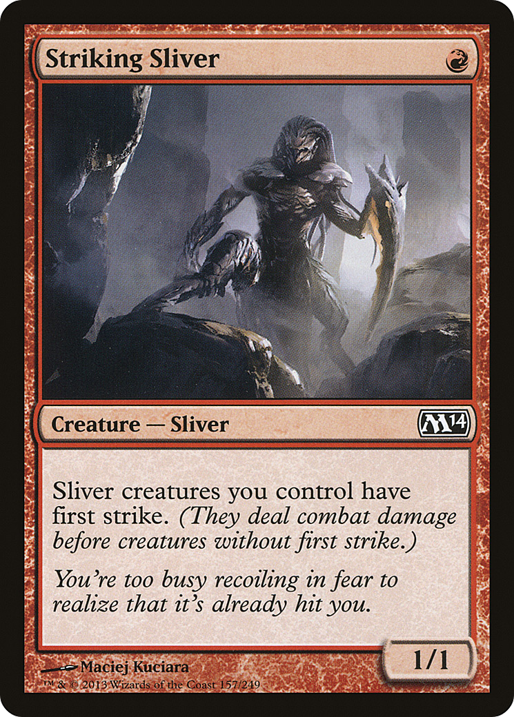 Striking Sliver (M14-157)  - Magic 2014