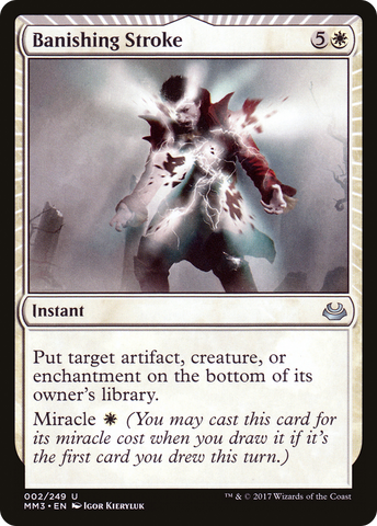 Banishing Stroke (MM3-002) - Modern Masters 2017
