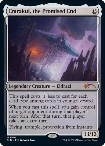 Emrakul, the Promised End (SLD-1160)  Foil - Secret Lair Drop
