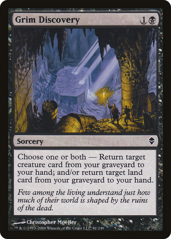 Grim Discovery (ZEN-091) - Zendikar Foil