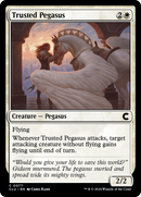 Trusted Pegasus (CLU-077)  - Ravnica: Clue Edition
