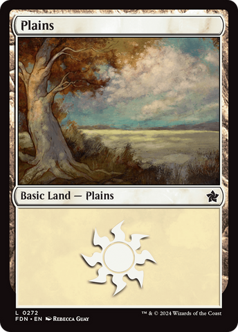 Plains (FDN-272) - Foundations Foil