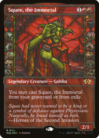 Squee, the Immortal (Halo Foil) (MUL-152)  Foil - Multiverse Legends: (Showcase)