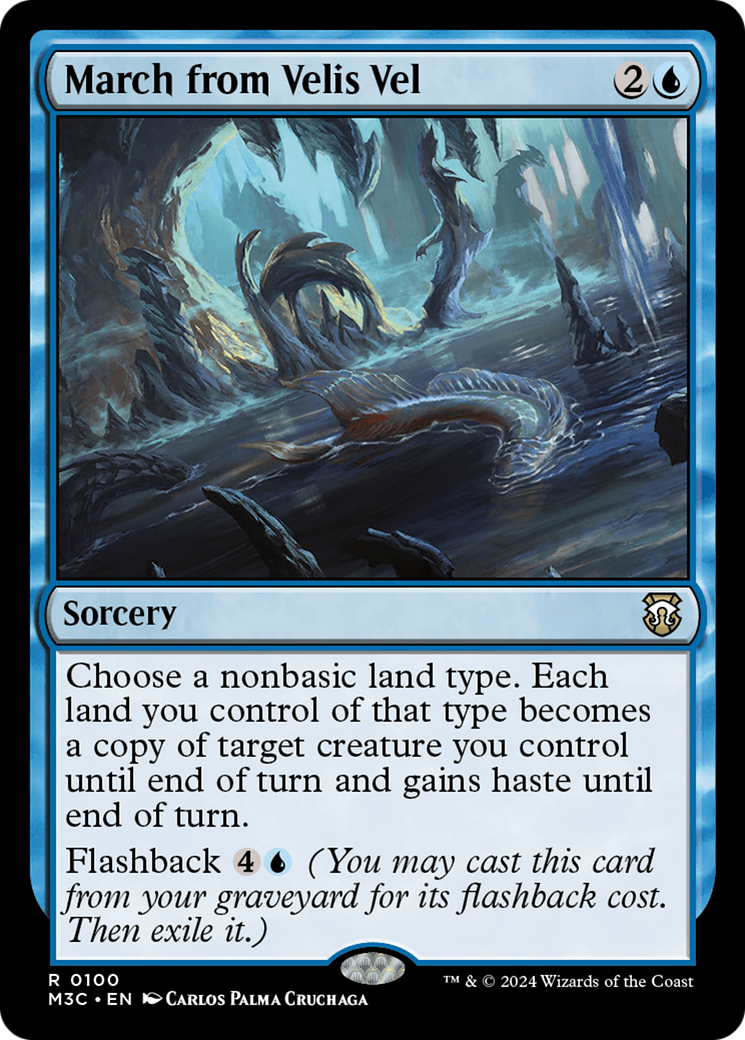 March from Velis Vel (M3C-100)  - Modern Horizons 3 Commander