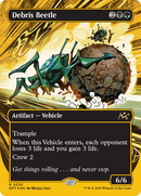 Debris Beetle (Borderless) (First-Place Foil) (DFT-530)  Foil - Aetherdrift