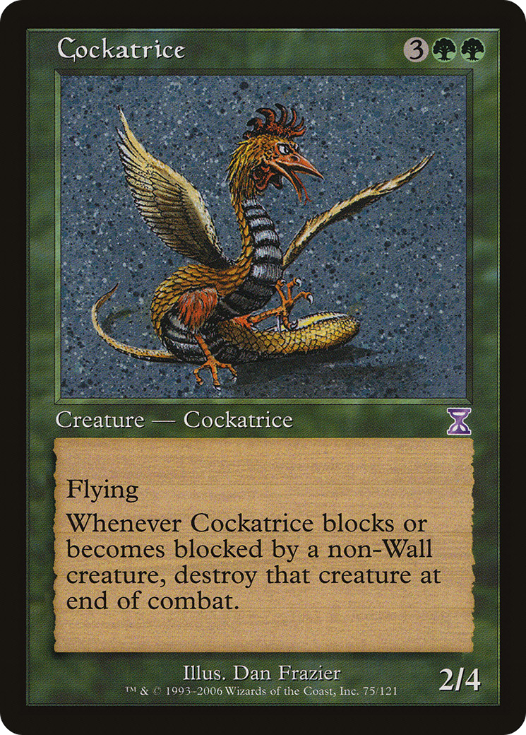 Cockatrice (TSB-075)  - Time Spiral Timeshifted