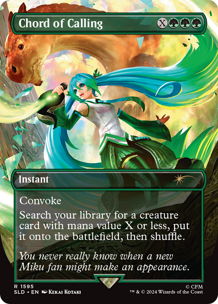Chord of Calling (SLD-1595)  - Secret Lair Drop (Borderless)