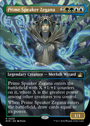 Prime Speaker Zegana (Anime Borderless) (RVR-439)  Foil - Ravnica Remastered