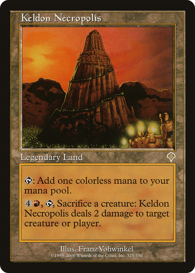 Keldon Necropolis (INV-325)  Foil - Invasion