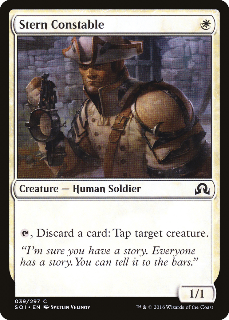 Stern Constable (SOI-039)  - Shadows over Innistrad