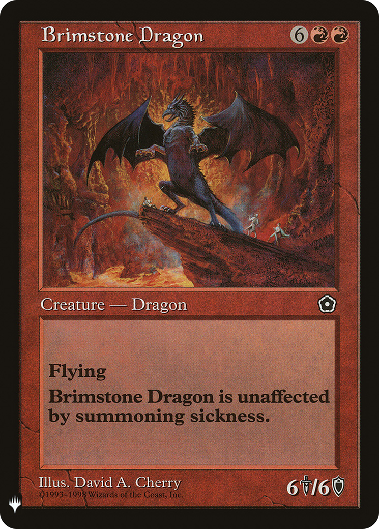 Brimstone Dragon (LIST-P02-92)  - The List