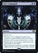 Gix's Command (PRE-097)  Foil - The Brothers' War Promos
