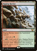 Raging Ravine (NEC-176)  - Neon Dynasty Commander