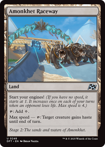 Amonkhet Raceway (DFT-248)  Foil - Aetherdrift
