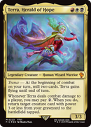Terra, Herald of Hope (Surge Foil) (FIC-223)  Foil - Commander: FINAL FANTASY
