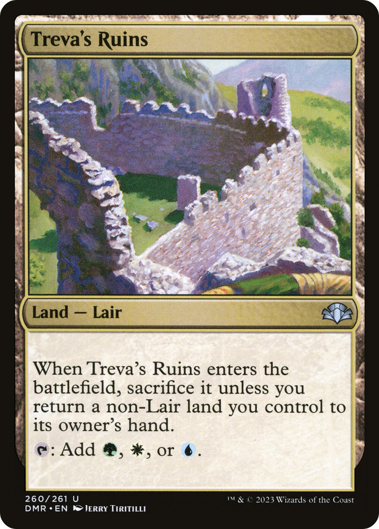 Treva's Ruins (DMR-260)  - Dominaria Remastered