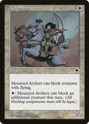 Mounted Archers (TMP-030)  - Tempest