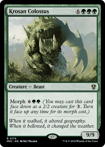 Krosan Colossus (MKC-176)  - Murders at Karlov Manor Commander