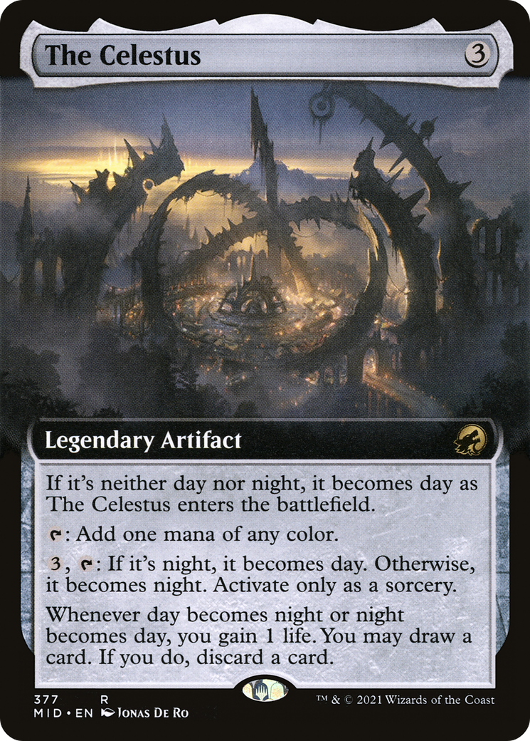 The Celestus (Extended Art) (MID-377) - Innistrad: Midnight Hunt: (Extended Art) Foil