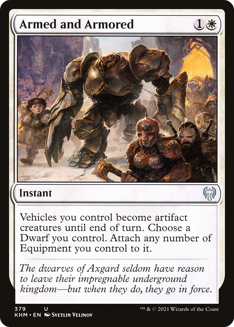 Armed and Armored (KHM-379)  - Kaldheim