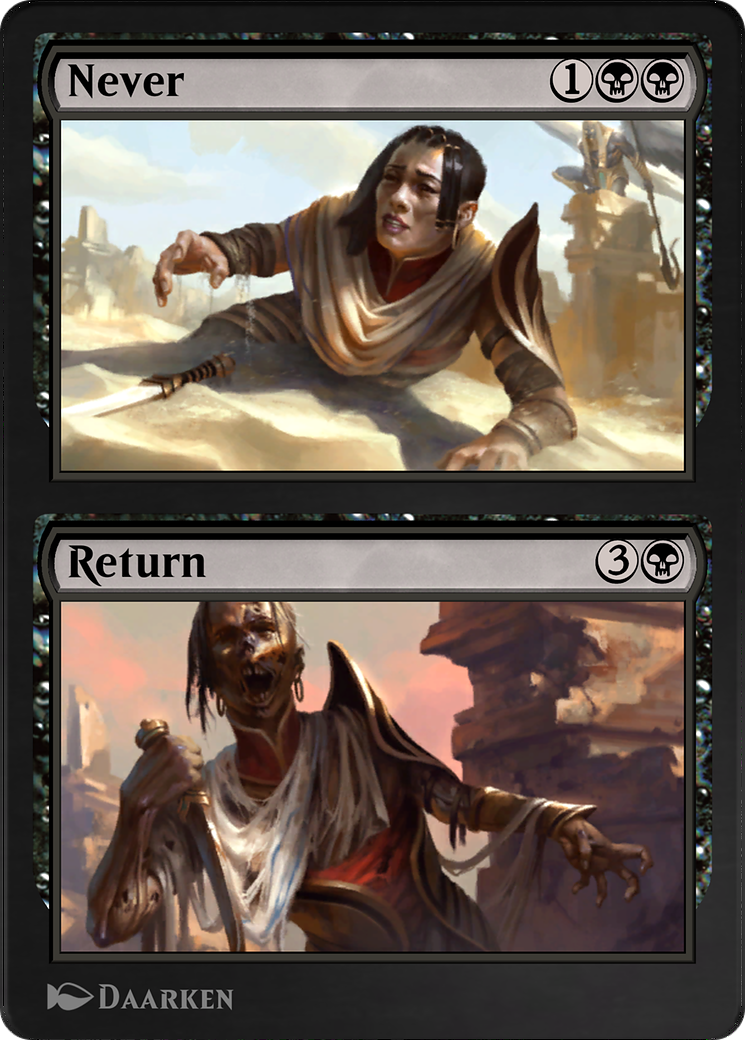 Never // Return (AKR-118)  - Amonkhet Remastered