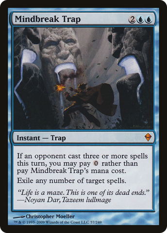 Mindbreak Trap (ZEN-057) - Zendikar Foil