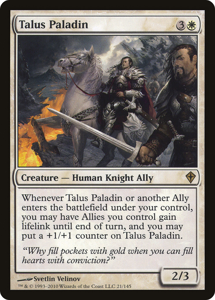 Talus Paladin (WWK-021)  Foil - Worldwake
