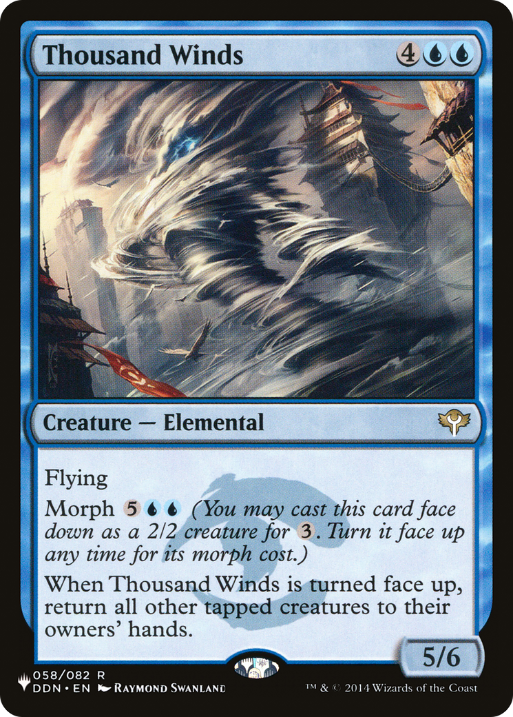 Thousand Winds (LIST-DDN-58)  - The List