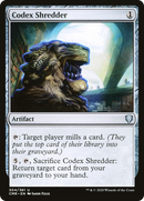 Codex Shredder (CMR-304)  - Commander Legends