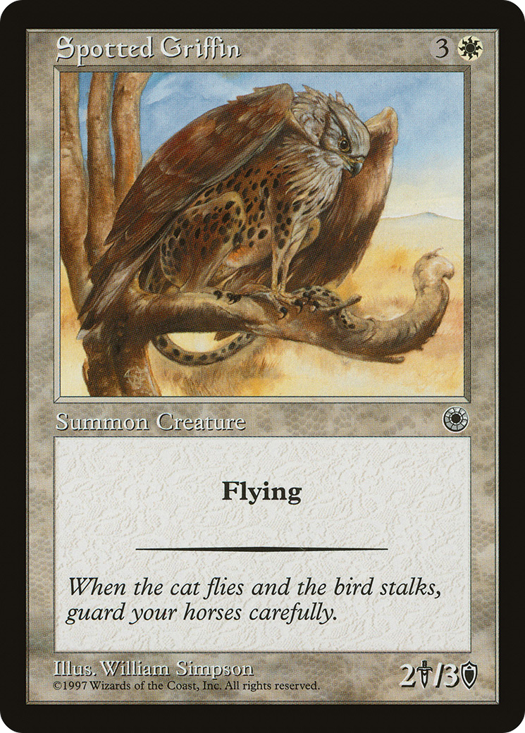 Spotted Griffin (POR-)  - Portal