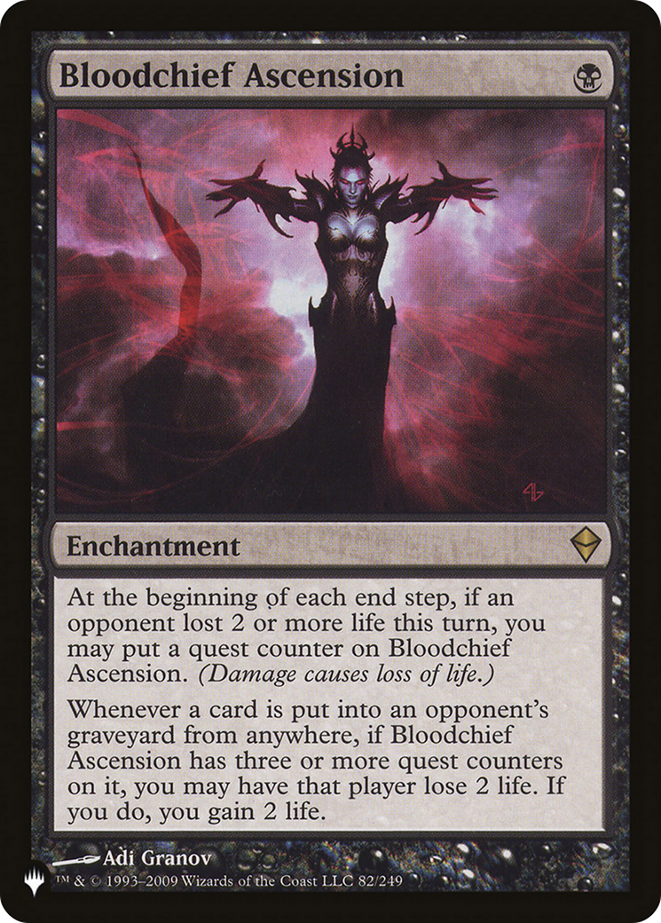 Bloodchief Ascension (LIST-82/249)  - The List