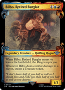 Bilbo, Retired Burglar (Showcase Scrolls) (LTR-647)  Foil - The Lord of the Rings: Tales of Middle-earth: (Showcase)