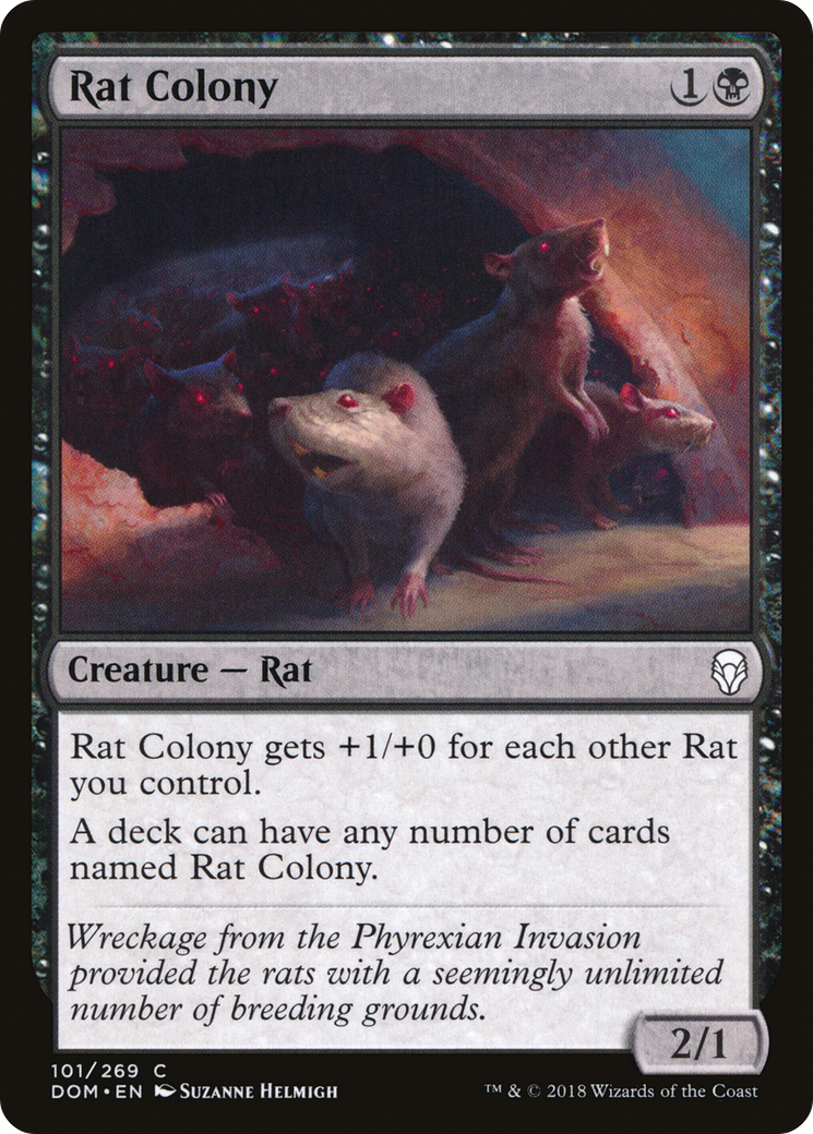 Rat Colony (DOM-101)  - Dominaria