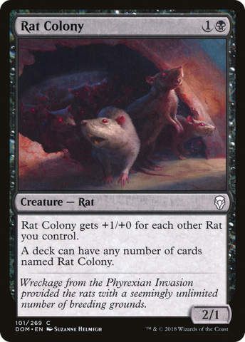 Rat Colony (DOM-101)  - Dominaria