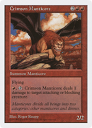 Crimson Manticore (5ED-)  - Fifth Edition