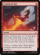 Coming In Hot (MOM-136)  Foil - March of the Machine
