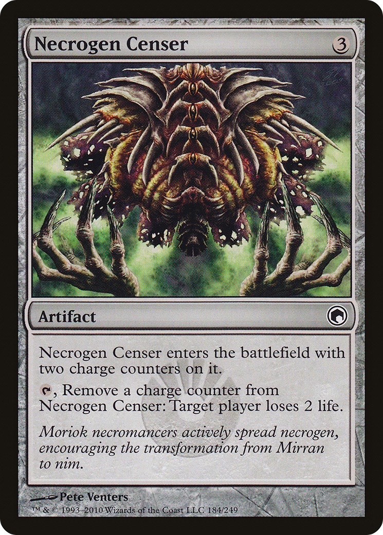 Necrogen Censer (SOM-184)  Foil - Scars of Mirrodin