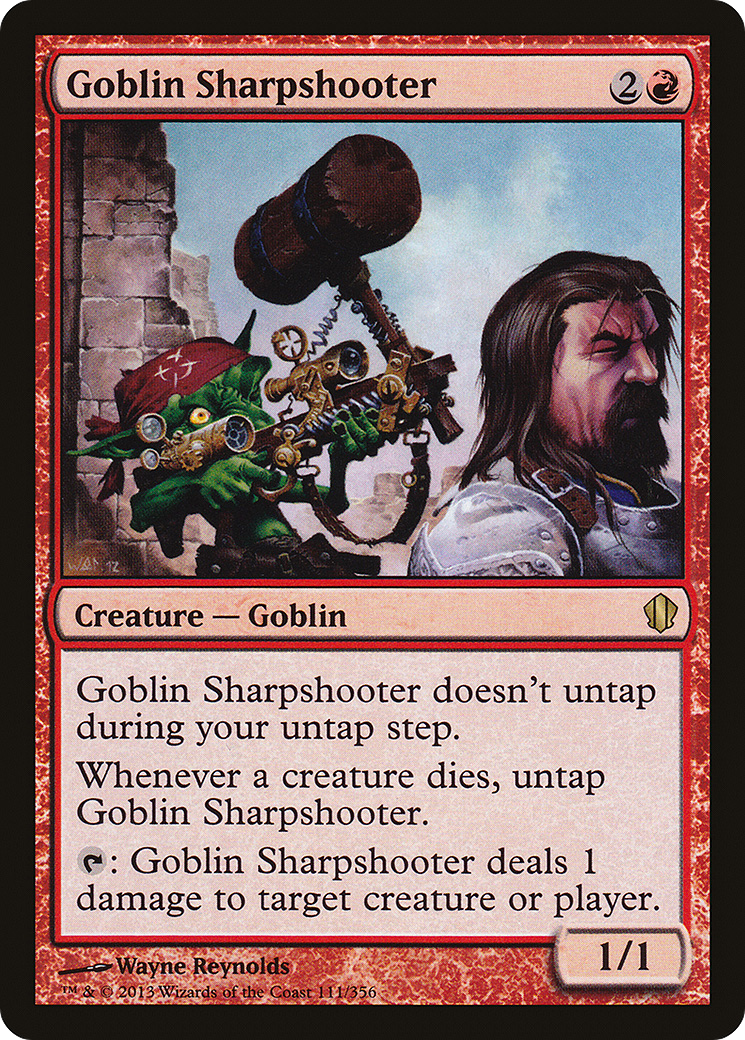 Goblin Sharpshooter (C13-111)  - Commander 2013