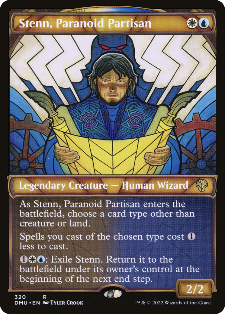 Stenn, Paranoid Partisan (Showcase) (DMU-320)  - Dominaria United: (Showcase)