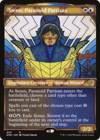 Stenn, Paranoid Partisan (Showcase) (DMU-320)  Foil - Dominaria United: (Showcase)