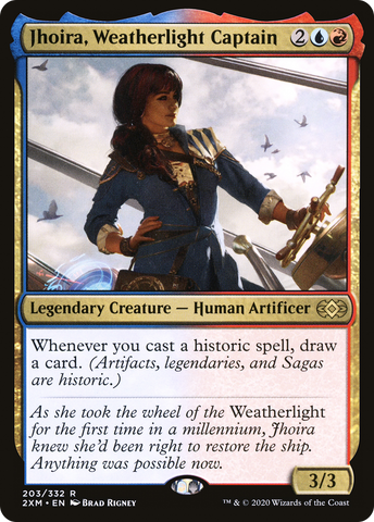 Jhoira, Weatherlight Captain (2XM-203)  Foil - Double Masters