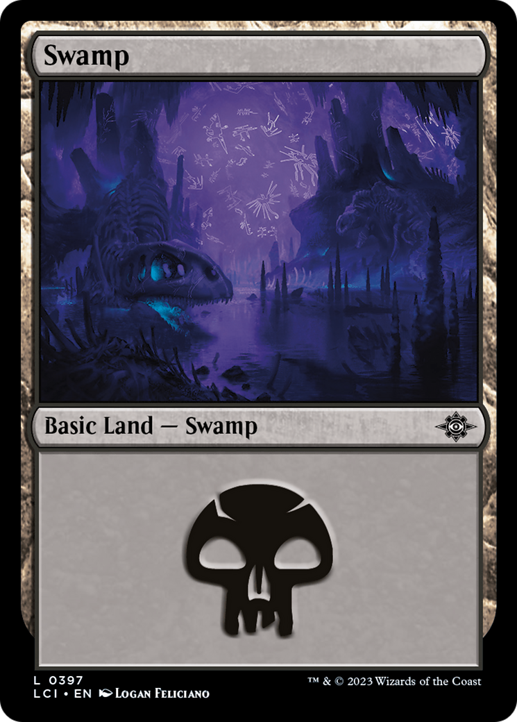 Swamp (0397) (LCI-397)  Foil - The Lost Caverns of Ixalan
